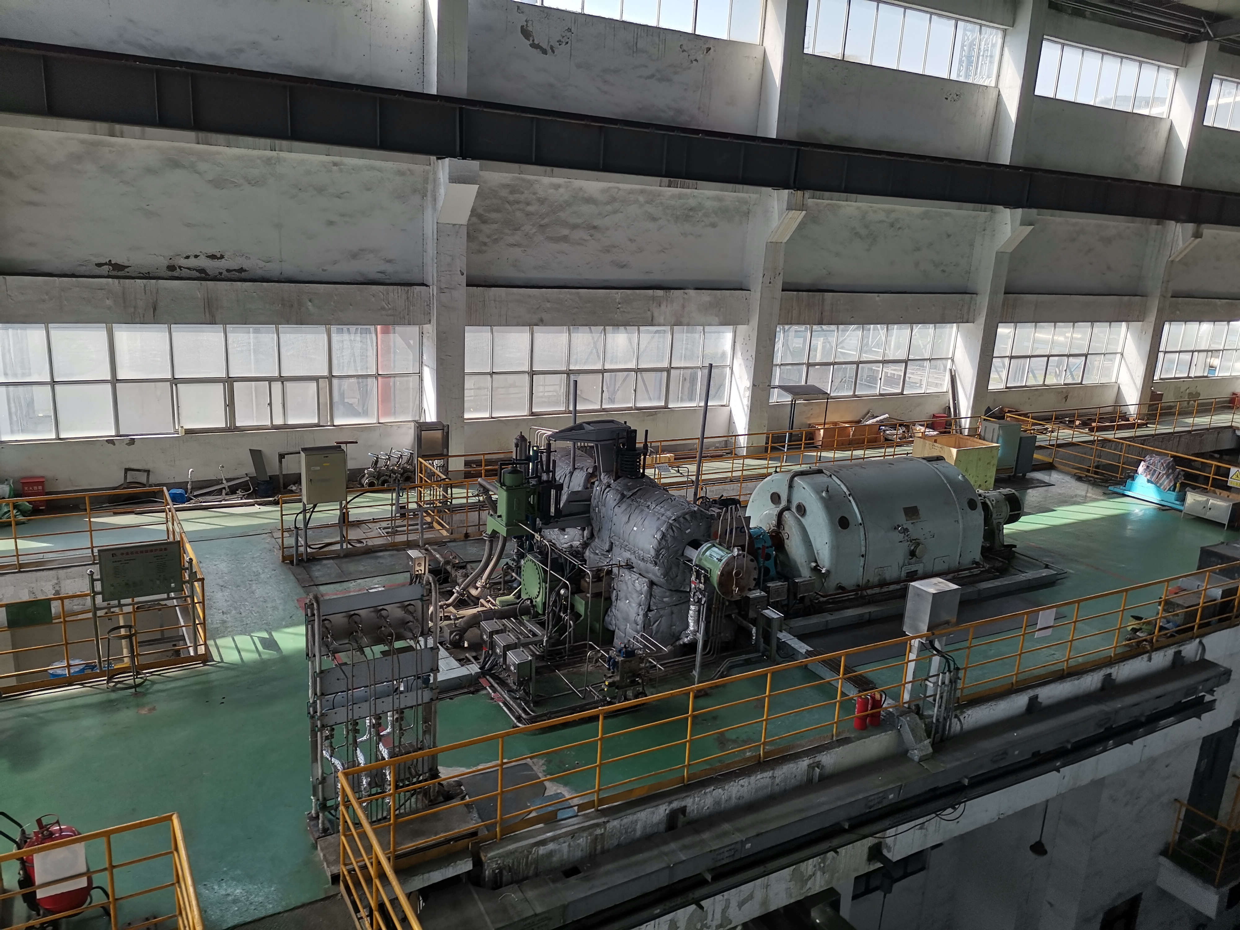 宁波中金石化有限公司泥螺山动力站一期两台15MW汽轮机刷新工程